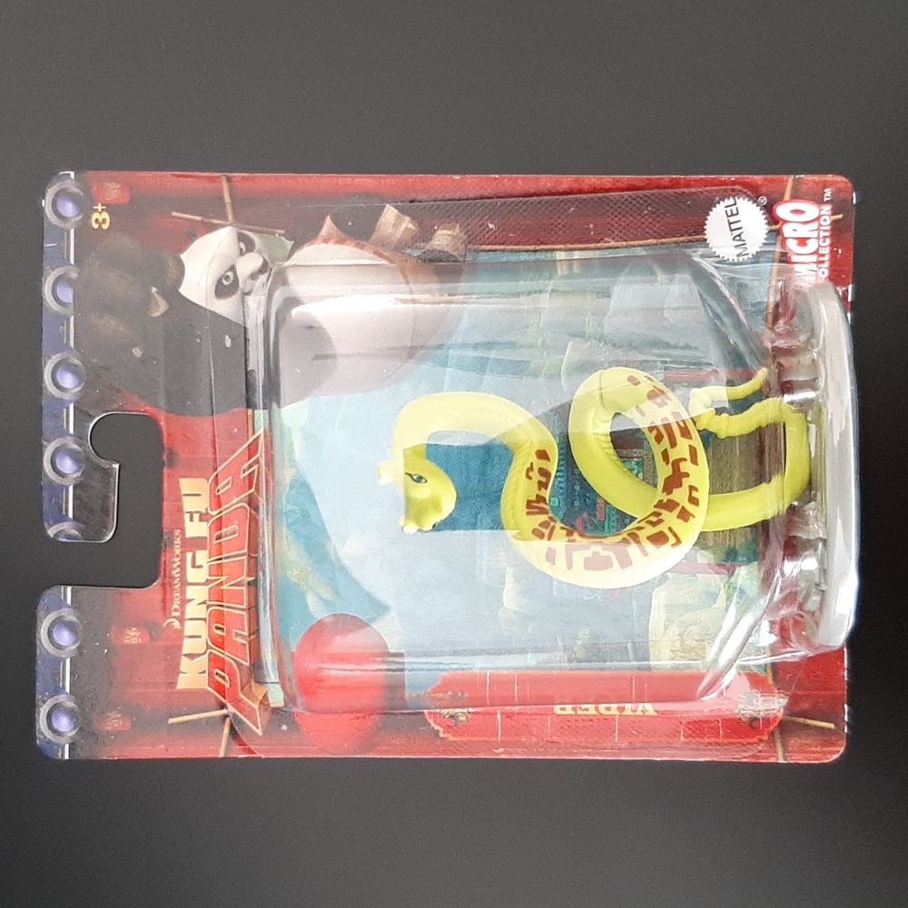 Kung Fu Panda Viper Dreamworks Mattel Micro Collection Figure 2.5" - Picture 1 of 7